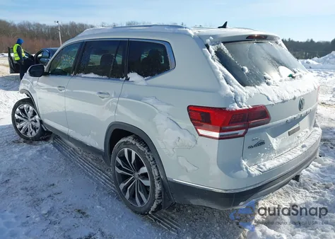 2019 Volkswagen Atlas 3.6L V6 Sel Premium from USA, damaged, VIN 1V2NR2CA2KC620442